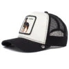 Goorin Bros Alpha Dog Trucker Hat -Kangol Sales Shop 101 0214 goorin alpha dog trucker white 1 1