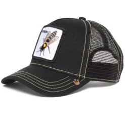 Goorin Bros Queen Bee Trucker Hat -Kangol Sales Shop 101 0391 goorin bros the queen bee trucker black 2