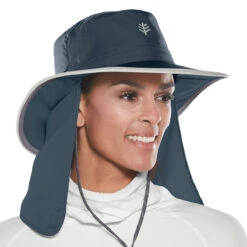 Women's Convertible Boating Hat -Kangol Sales Shop 10141 coolibar womens convertible boating hat midnight 3