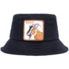 Goorin Bros G.O.A.T. Heat Bucket -Kangol Sales Shop 105 0063 goorin g.o.a.t. heat bucket hat navy 1 2