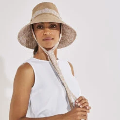 Kristen Sateen Bucket Hat -Kangol Sales Shop 10660 coolibar kristen sateen bucket hat taupe alluvia 3