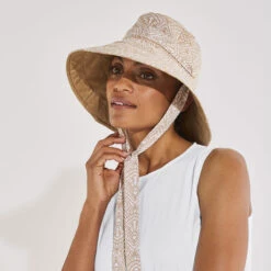 Kristen Sateen Bucket Hat -Kangol Sales Shop 10660 coolibar kristen sateen bucket hat taupe alluvia 5