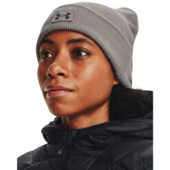 Under Armour UA Women's Around Town Cuff Beanie -Kangol Sales Shop 1365938 under armour womens ua around town cuff beanie gry wolf jet gry 3 1
