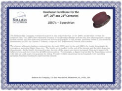 1880s Bollman Heritage Collection Equestrian 18 1880s Bollman Heritage Collection Equestrian -Kangol Sales Shop 1880l pr511 av7