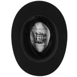 1900s Bollman Heritage Collection Homburg -Kangol Sales Shop 1900s 1900s bollman heritage collection homburg black 5 4