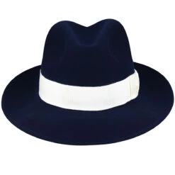 Front Page -Kangol Sales Shop 1920s 1920s bollman heritage collection fedora navy 2 4