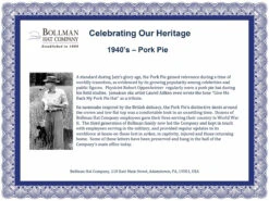 1940s Bollman Heritage Collection Pork Pie 18 1940s Bollman Heritage Collection Pork Pie -Kangol Sales Shop 1940ba blk av7