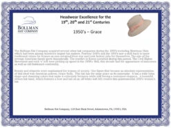 1950s Bollman Heritage Collection Grace -Kangol Sales Shop 1950l cr102 av7
