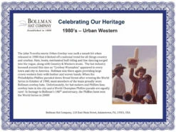 1980s Bollman Heritage Collection Urban Western -Kangol Sales Shop 1980ba mol av7