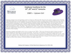 1980s Bollman Heritage Collection Uptown Girl 20 1980s Bollman Heritage Collection Uptown Girl -Kangol Sales Shop 1980l pr522 av7