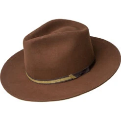 Colter Fedora -Kangol Sales Shop 20009BH Bailey 1922 COLTER Fedora OAK 1B