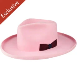 212 Fedora 18 212 Fedora -Kangol Sales Shop 212 trimmed and crowned 212 fedora pink 1 2 1