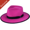 216 Fedora 2 216 Fedora -Kangol Sales Shop 216 trimmed and crowned 216 fedora fuschia 1 5