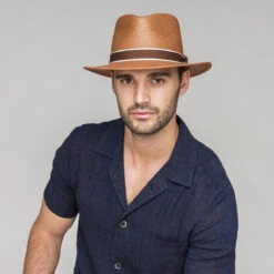 Brooks Panama Fedora -Kangol Sales Shop 22721 bailey of hollywood brooks fedora mushroom 7 5