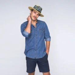 Tasmin Panama Fedora -Kangol Sales Shop 22784bh bailey of hollywood tasmin fedora storm multi 10 1