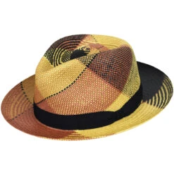 Giger Panama Fedora -Kangol Sales Shop 22787bh bailey of hollywood giger fedora tan plaid 1