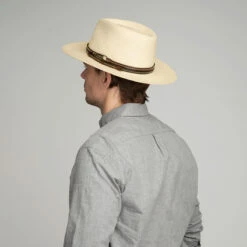 Morden Panama Fedora -Kangol Sales Shop 22792bh natural back