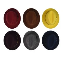 312 Fedora 16 312 Fedora -Kangol Sales Shop 312 trimmed and crowned 312 fedora 6colors