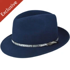 312 Fedora 13 312 Fedora -Kangol Sales Shop 312 trimmed and crowned 312 fedora cadet 1 5