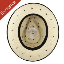 313S Fedora -Kangol Sales Shop 313s trimmed crowned detroit fedora black dot 5 1 4