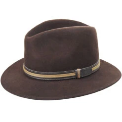 Brandt Fedora -Kangol Sales Shop 37158 bailey of hollywood brandt fedora walnut 1 6