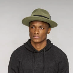 Ellett Fedora -Kangol Sales Shop 37185bh bailey of hollywood ellett fedora soft khaki 8 4