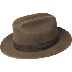 Limited Edition Collister Fedora -Kangol Sales Shop 37311 oe bailey of hollywood collister oe fedora pecan 1 4