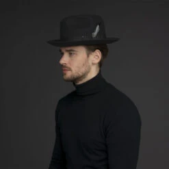 Gangster Fedora -Kangol Sales Shop 3814bh bk001 av6b 5