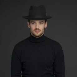 Gangster Fedora -Kangol Sales Shop 3814bh bk001 av8 5