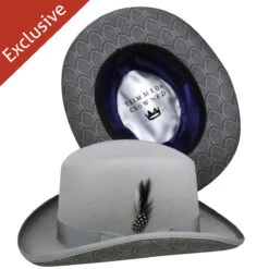 504 Homburg 16 504 Homburg -Kangol Sales Shop 504 trimmed and crowned 504 homburg raindrop 7 5