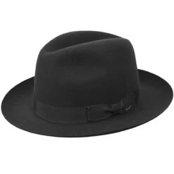 Draper III Fedora -Kangol Sales Shop 6140 bailey of hollywood draper iii fedora black 1 7