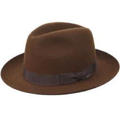 Draper III Fedora -Kangol Sales Shop 6140 bailey of hollywood draper iii fedora chocolate 1 7
