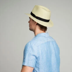 Spencer LiteStraw® Fedora 15 Spencer LiteStraw® Fedora -Kangol Sales Shop 63200 natural back