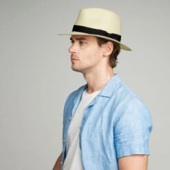 Spencer LiteStraw® Fedora 16 Spencer LiteStraw® Fedora -Kangol Sales Shop 63200 natural side