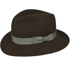 Curtis LiteFelt® Fedora -Kangol Sales Shop 7005 bailey of hollywood curtis fedora uniform green 1 5