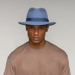 Curtis LiteFelt® Fedora -Kangol Sales Shop 7005 bailey of hollywood curtis fedora vintage blue 8 5
