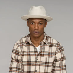 Acker Fedora -Kangol Sales Shop 70656bh bailey of hollywood acker fedora unbleached 8 12