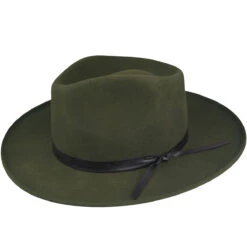 Colvin Fedora -Kangol Sales Shop 70659bh bailey of hollywood colvin fedora uniform green 1 4