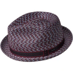Mannes Braided Trilby -Kangol Sales Shop 81690 bailey of hollywood mannes deep red multi 1b 5