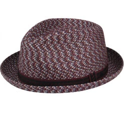Mannes Braided Trilby -Kangol Sales Shop 81690 bailey of hollywood mannes trilby deep red multi 1 5