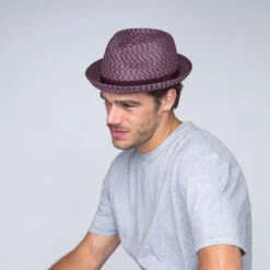 Mannes Braided Trilby -Kangol Sales Shop 81690 bailey of hollywood mannes trilby deep red multi 8 1