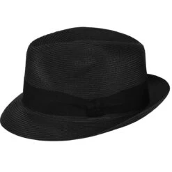 Craig Braided Fedora -Kangol Sales Shop 81717BH BK001 MAIN 4