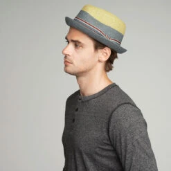 Rokit Braided Trilby -Kangol Sales Shop 81722bh naturalstorm side 4