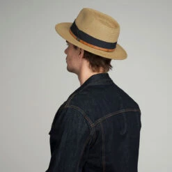 Denney Fedora -Kangol Sales Shop 81727bh latte back 4