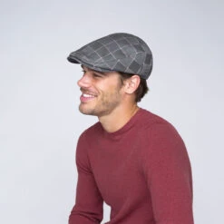 Candler Cap -Kangol Sales Shop 90148bh bailey of hollywood candler ivy cap grey check 8 1