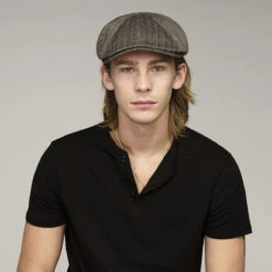 Leif Cap -Kangol Sales Shop 90163bh bailey 1922 leif cap beige stripe 7