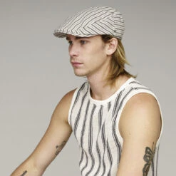 Glazer Cap -Kangol Sales Shop 90169bh bailey 1922 glazer cap cream stripe 8