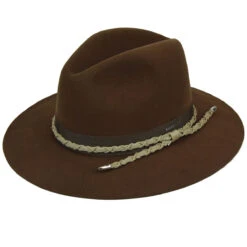 Bartham Elite Fedora 9 Bartham Elite Fedora -Kangol Sales Shop Bailey of Hollywood Bartham Elite Fedora Fedora Chestnut MAIN 655722464748 6930