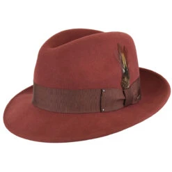 Blixen LiteFelt® Fedora -Kangol Sales Shop Bailey of Hollywood Blixen LiteFelt Fedora Henna MAIN 655722488614 1185