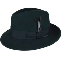Blixen LiteFelt® Fedora -Kangol Sales Shop Bailey of Hollywood Blixen Litefelt Fedora Fedora Spruce MAIN 655722464342 0505